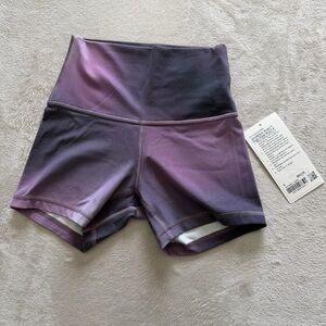 lululemon athletica Gradient Purple High-Rise Athletic Shorts